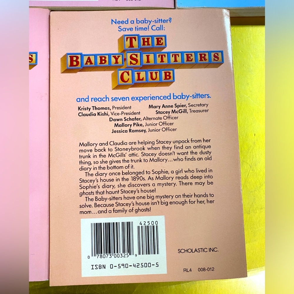 The Baby-Sitters Club Book Vintage 80’s Set By Apple Paperbacks (7) Books - Picture 16 of 16